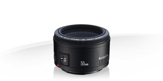 Canon EF 50mm f/1.8 II SLR Teleobjektiv Schwarz