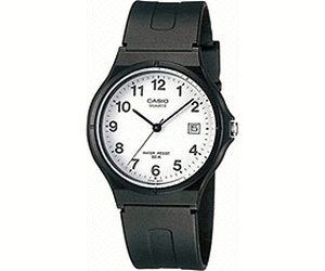 Casio MW-59-7BVEF Uhr Armbanduhr Weiblich Quarz Schwarz