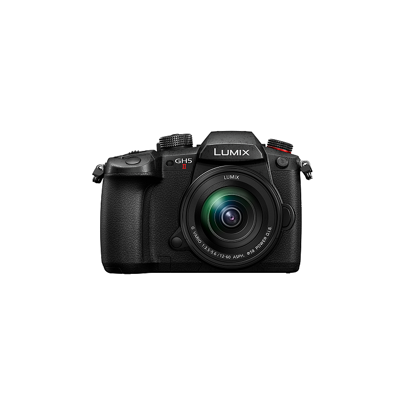 Panasonic Lumix GH5M2 + FS12060 SLR-Kamera-Set 20,33 MP Live MOS 5184 x 3888 Pixel Schwarz