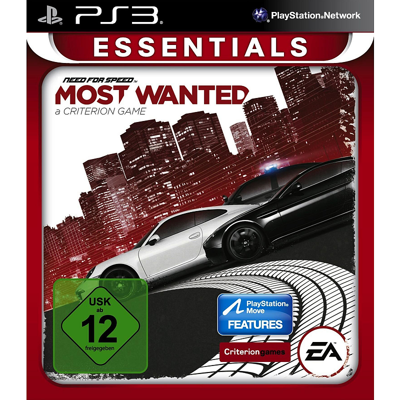 Electronic Arts Need For Speed : Most Wanted - Essentials Grundlagen Deutsch, Englisch, Spanisch, Französisch, Italienisch PlayStation 3