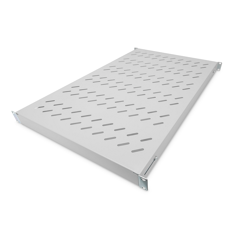 Digitus Fachboden mit variablen Befestigungsschienen zum Festeinbau in 483 mm (19")-Schränke