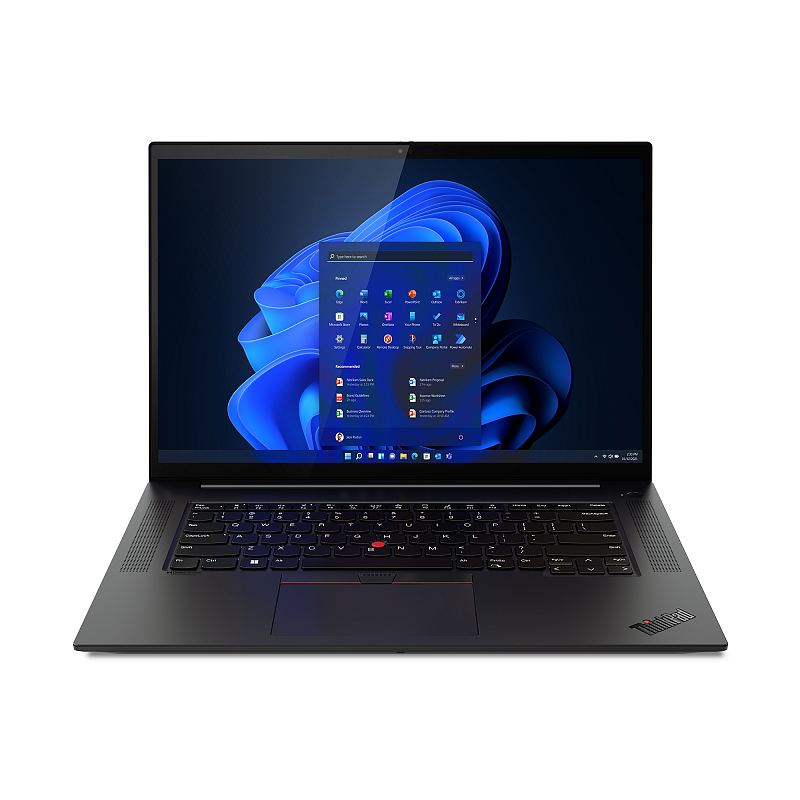 Lenovo ThinkPad X1 Extreme Gen 5 Intel® Core™ i9 i9-12900H Laptop 40,6 cm (16") Touchscreen WQUXGA 32 GB DDR5-SDRAM 1 TB SSD NVIDIA GeForce RTX 3080 Ti Wi-Fi 6E (802.11ax) Windows 11 Pro Deutsch Schwarz