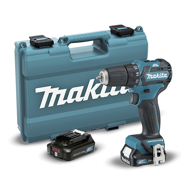 Makita DF332DSAE Bohrmaschine Ohne Schlüssel 1 kg Schwarz, Blau