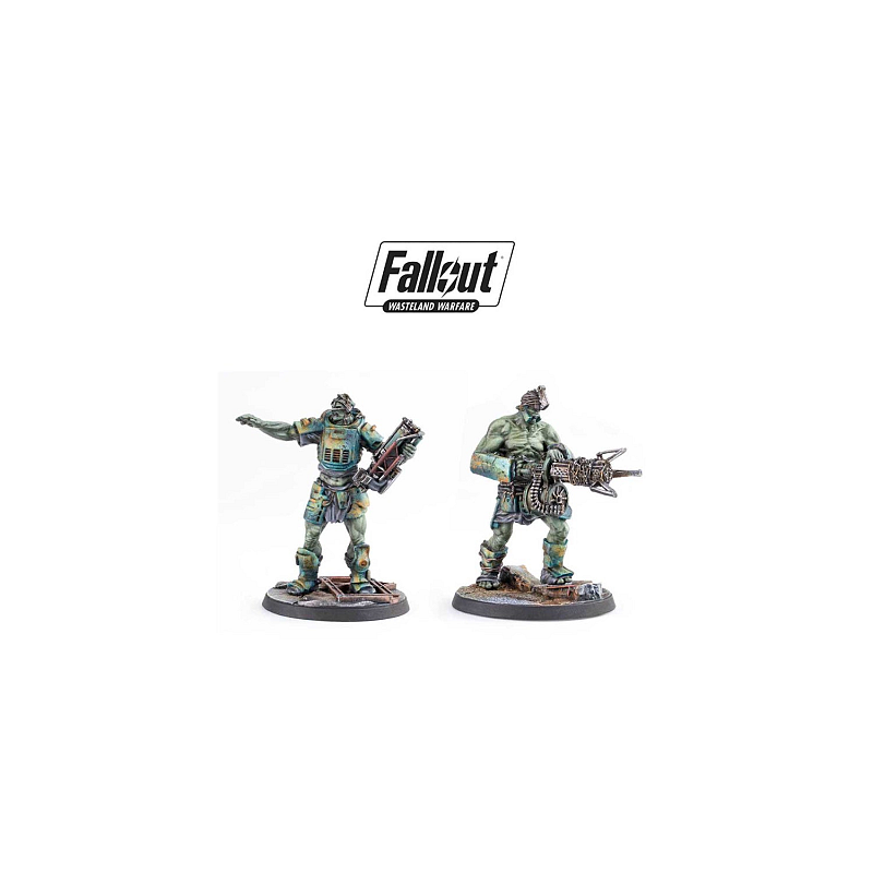 Asmodee Fallout : Wasteland Warfare - Super Mutants: Fist & Overlord Fallout: Wasteland Warfare - Super Mutants: Fist & Overlord Brettspiel