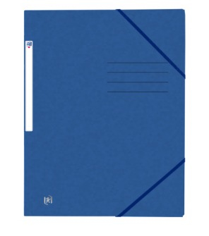 Oxford 400116324 Sammelmappe Karton Blau A4