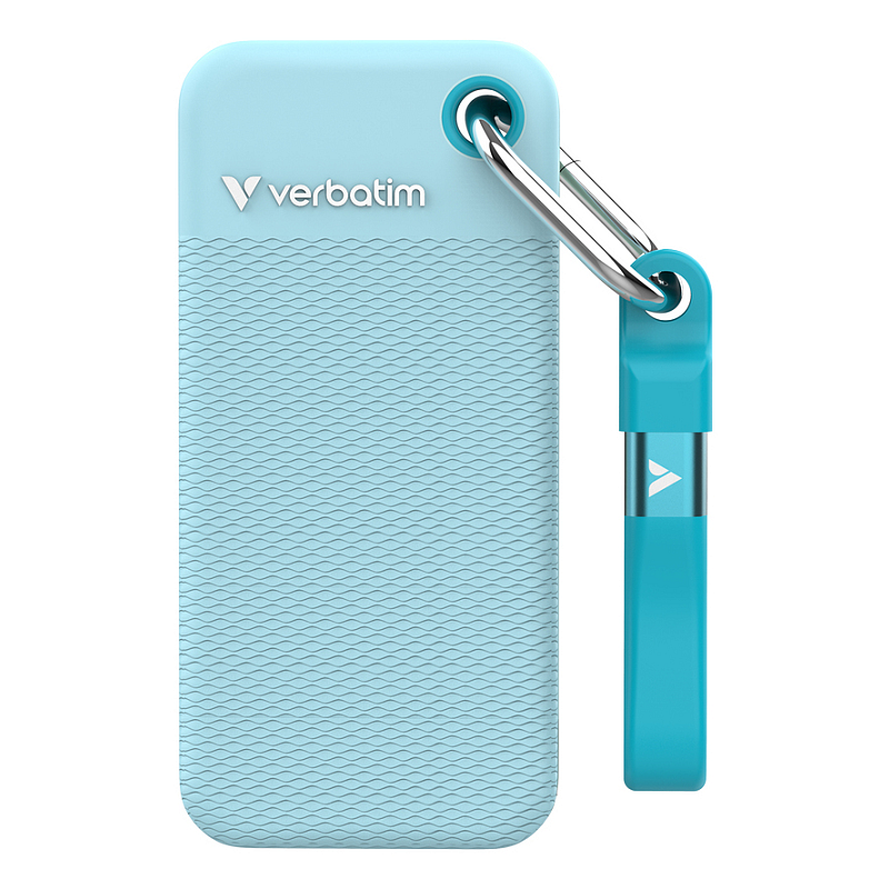 Verbatim Pocket SSD 2 TB USB Typ-C 3.2 Gen 2 (3.1 Gen 2) Blau