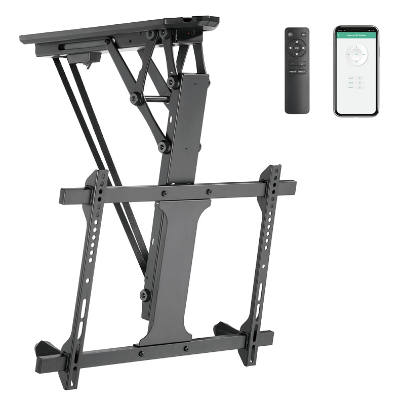 Techly ICA-PLB 546M TV-Halterung 177,8 cm (70") Schwarz