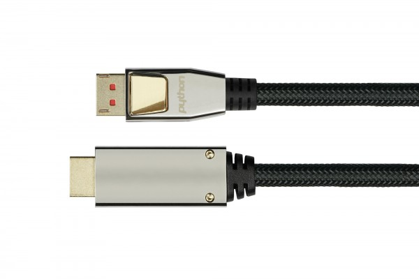 Alcasa GC-M0220 Videokabel-Adapter 10 m DisplayPort HDMI Schwarz