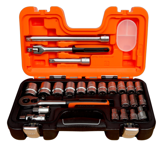 Bahco S240 Steckdosen/Steckdosen-Set Steckschlüssel-Satz
