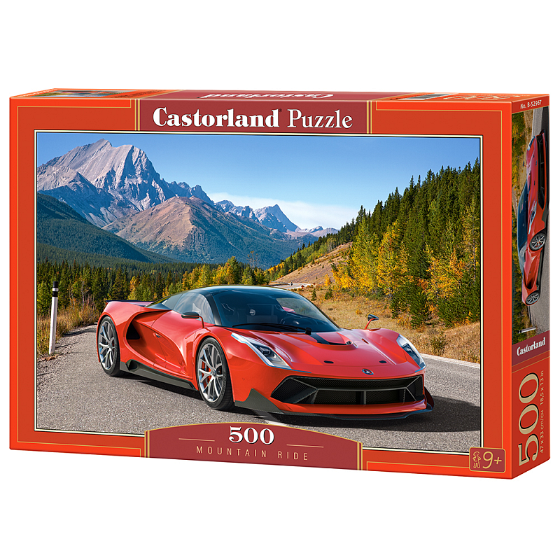 Castorland Mountain Ride 500 pcs Puzzlespiel 500 Stück(e) Fahrzeuge
