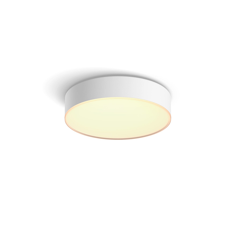 Philips Hue White ambience Enrave Deckenleuchte S weiß + Dimmschalter