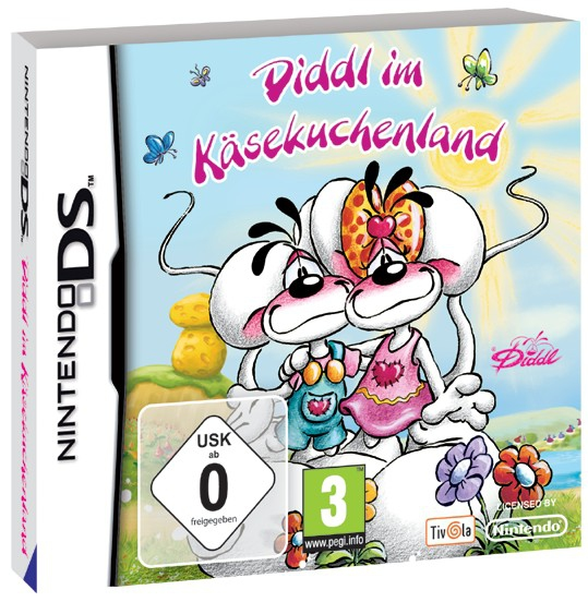Tivola Diddl im Käsekuchenland Deutsch, Englisch, Französisch Nintendo DS