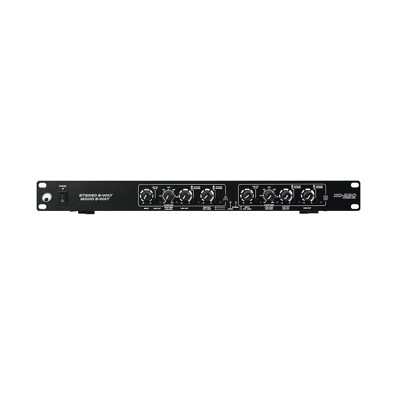 Omnitronic 10355627 Audio-Crossover Aktiver Crossover