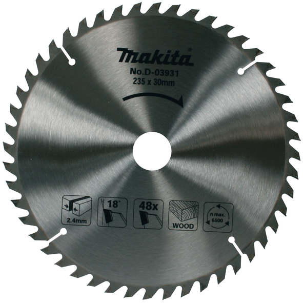 Makita D-03931 Kreissägeblatt 23,5 cm 1 Stück(e)