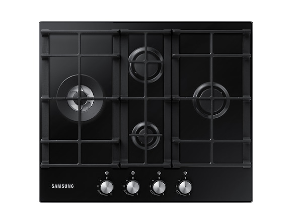 Samsung NA64H3030BK Schwarz Integriert 60 cm Gaskochfeld 4 Zone(n)