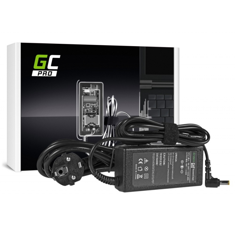 Green Cell AD01P Netzteil & Spannungsumwandler Drinnen 60 W Schwarz