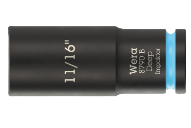 Wera 05005571001 Steckschlüsseleinsatz Steckschlüsselbuchse Schwarz, Blau