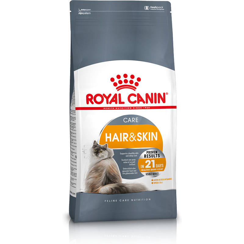 Royal Canin Hair & Skin Care Katzen-Trockenfutter 2 kg Adult