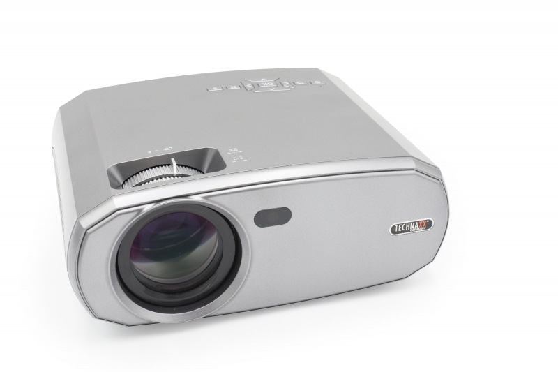 Technaxx TX-177 Standard Throw-Projektor 15000 ANSI Lumen LCD 1080p (1920x1080) Weiß
