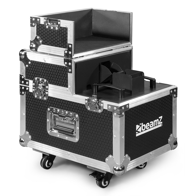 BeamZ HZ3000 Öl Dunstmaschine/Hazer Schwarz, Silber