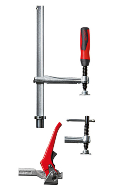 BESSEY TW28-30-12K Schraubzwinge F-Klammer 30 cm Edelstahl