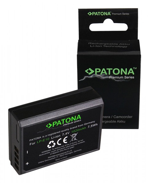 PATONA 1213 Kamera-/Camcorder-Akku Lithium-Ion (Li-Ion) 1020 mAh