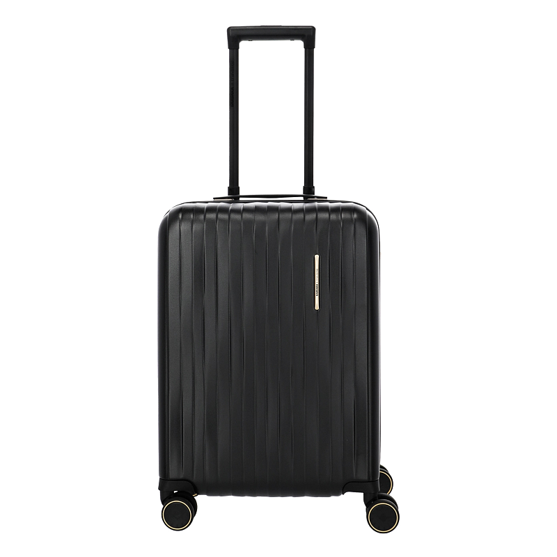 Travelite BARBARA NOVELTY Karre Harte Schale Schwarz 38 l Polycarbonat (PC), Recyceltes Polyester