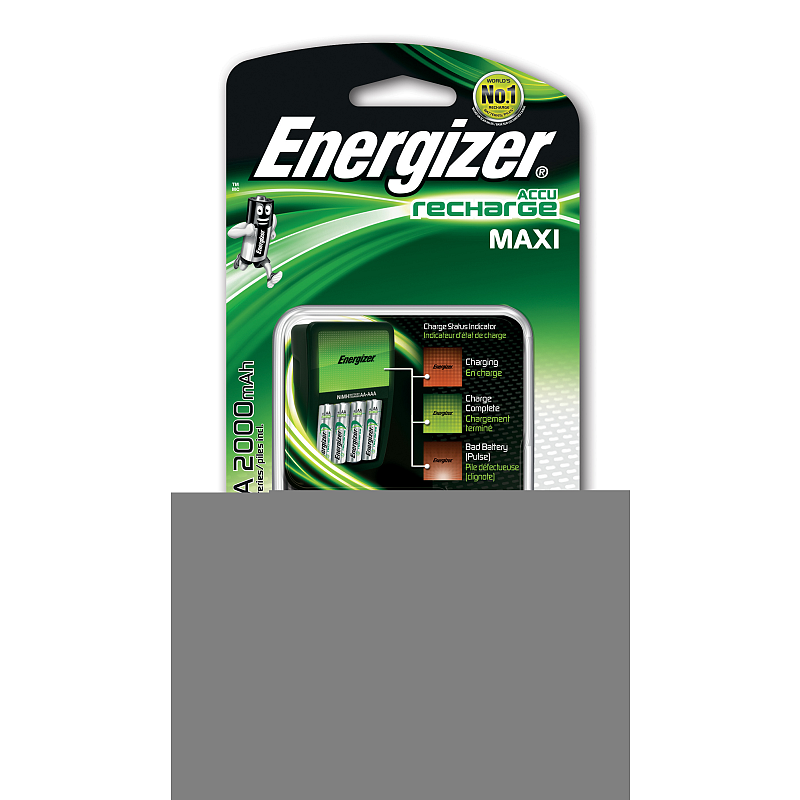 Energizer Maxi Charger Akkuladegerät AC