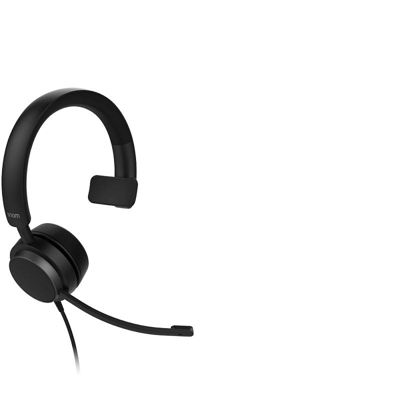 Snom A310M Kopfhörer Kabelgebunden Kopfband Büro/Callcenter Schwarz