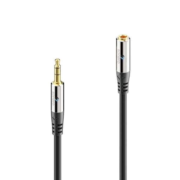 sonero S-AC550-010 Audio-Kabel 1 m 3.5mm Schwarz