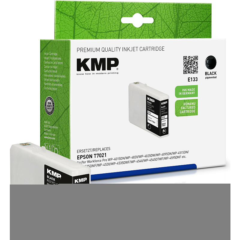 KMP E133 Druckerpatrone Gelb