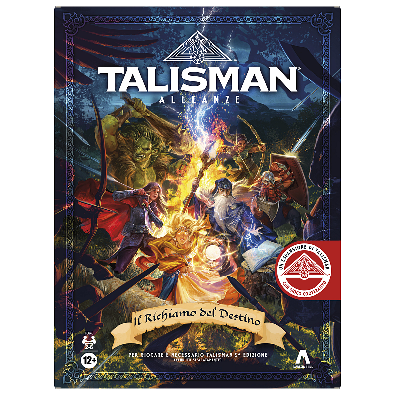 Avalon Hill Talisman Alliances: Fate Beckons Brettspiel Reisen/Abenteuer