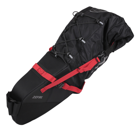 Zefal Z Adventure R17 Sattel Fahrradtasche 17 l Thermoplastische Polyurethane (TPU) Schwarz, Rot