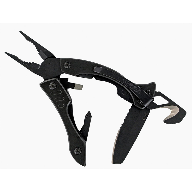 Gerber Crucial Multi-Tool-Zange Volle Größe 5 Werkzeug Schwarz