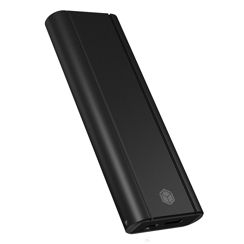 ICY BOX IB-1807MT-C31, ext. M.2 NVMe Gehäuse, Werkzeuglos, USB 3.2 Gen 2 Type-C®/Type-A, Aluminium, schwarz