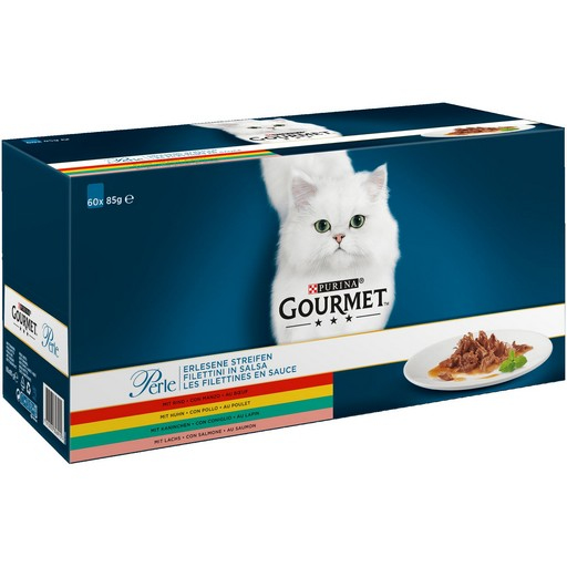 GOURMET Perle Erlesene Streifen 60 x 85 g