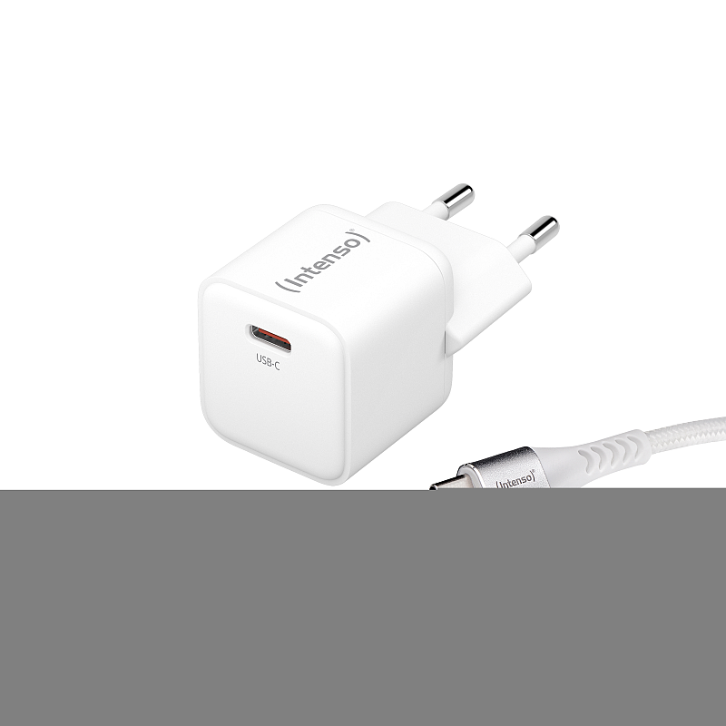 Intenso 7803042 Ladegerät für Mobilgeräte Universal Weiß AC Schnellladung Drinnen