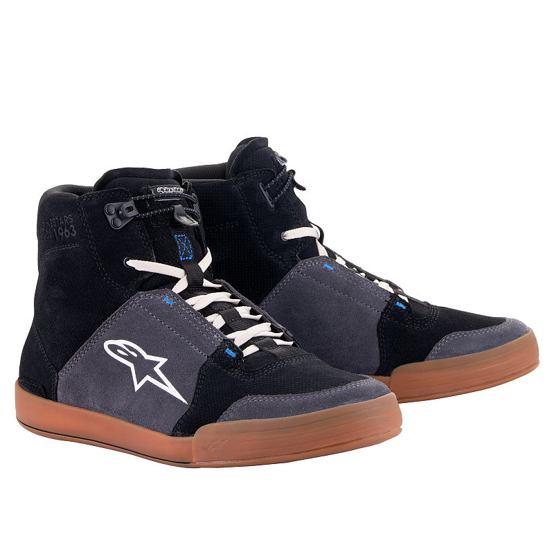 Alpinestars 2512322-1172-6.5 Motorrad-Schuh Männlich Erwachsener Schwarz, Blau, Grau