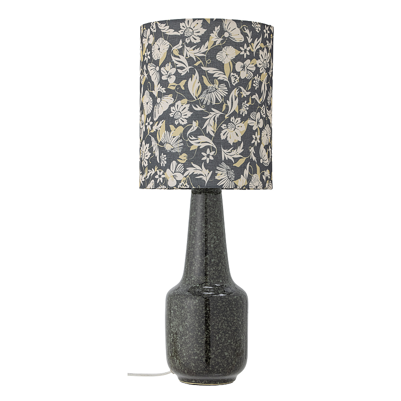 Bloomingville 82054153 Tischleuchte E27 LED Beige, Schwarz, Grün
