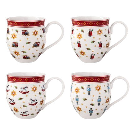 Villeroy & Boch 1485858407 Tasse Mehrfarbig 4 Stück(e)