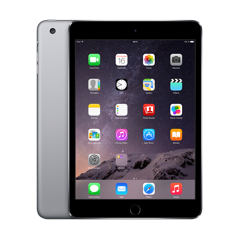Apple iPad mini 3 64 GB 20,1 cm (7.9") 1 GB Wi-Fi 4 (802.11n) iOS Grau