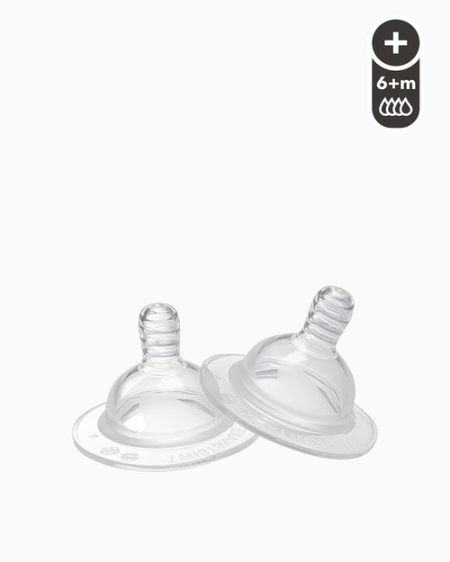 Twistshake Teat Babyflaschenaufsatz Silikon Rund