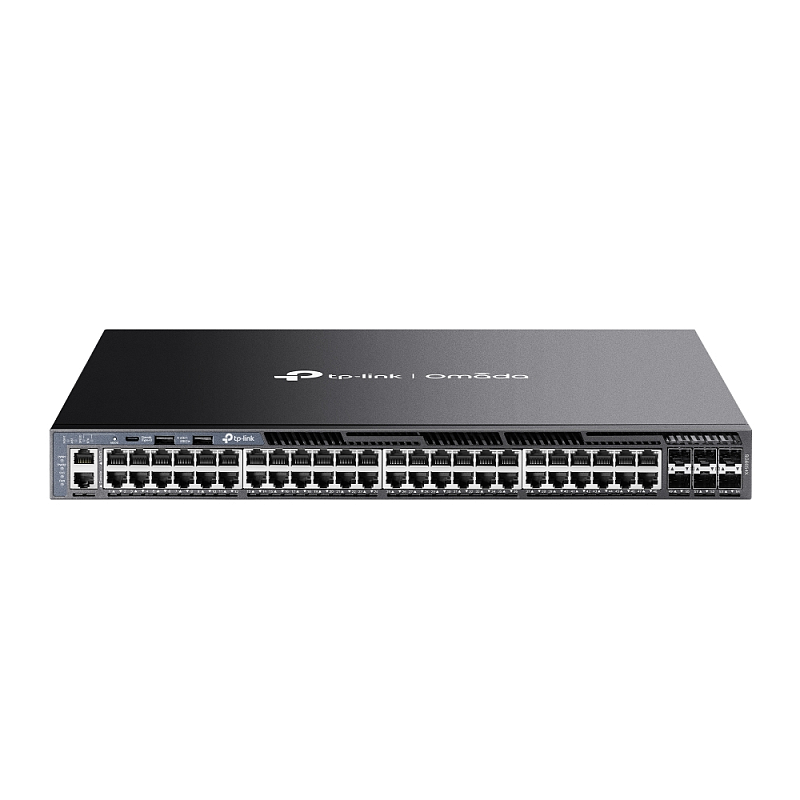 TP-Link Omada SG6654X Netzwerk-Switch Managed L3 Gigabit Ethernet (10/100/1000) 1U Schwarz
