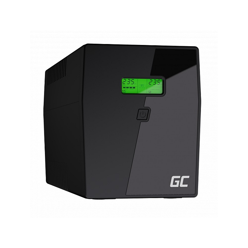 Green Cell UPS05 Unterbrechungsfreie Stromversorgung (USV) Line-Interaktiv 2 kVA 1200 W 5 AC-Ausgänge