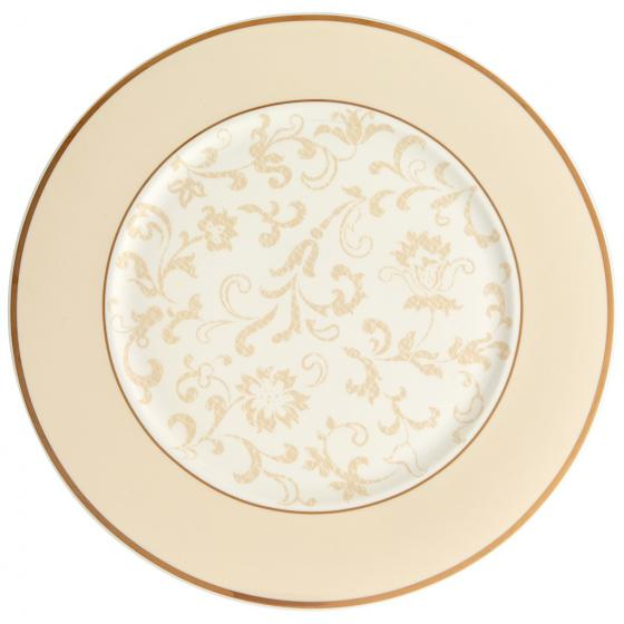 Villeroy & Boch Ivoire Buffet Essteller Rund Porzellan Beige, Gold 1 Stück(e)