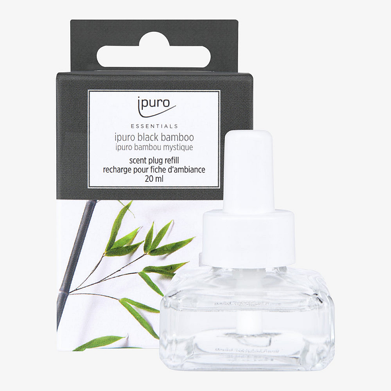 ipuro ESSENTIALS black bamboo Flasche