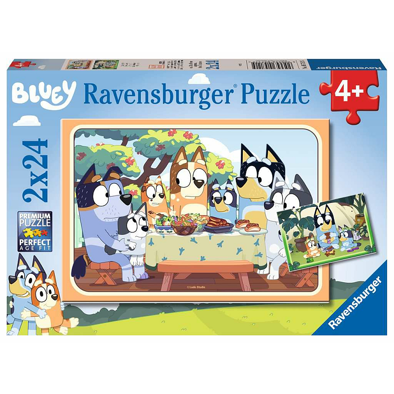 Ravensburger Kinderpuzzle ab 4 Jahren - Auf geht's! - 24 Teile