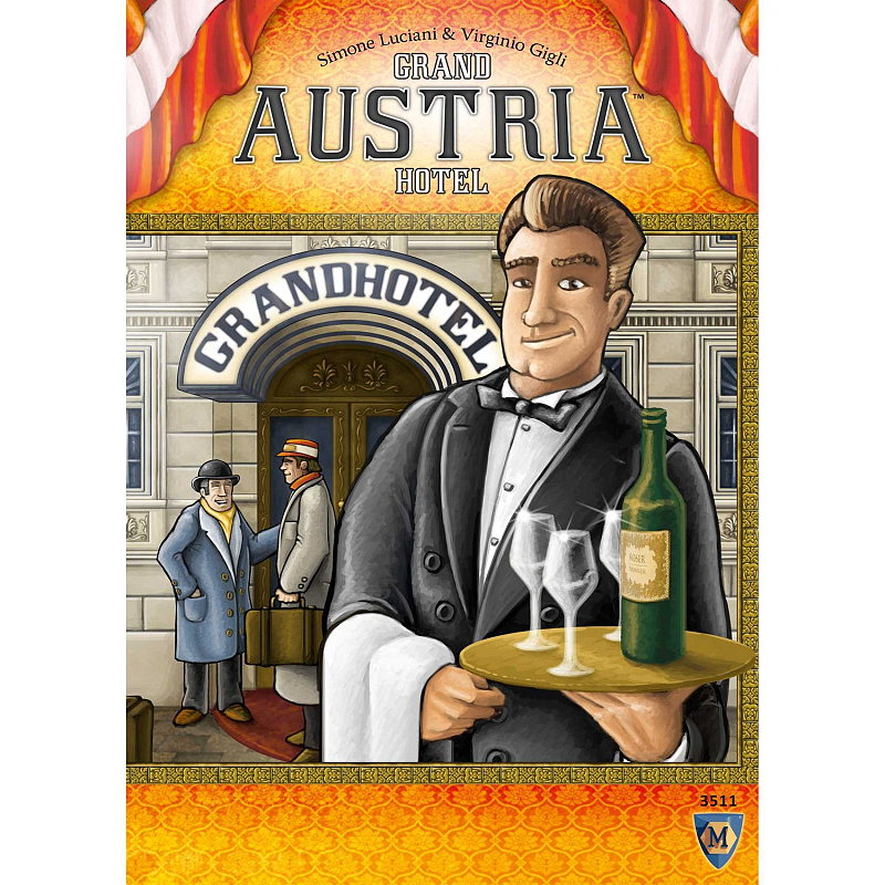 Asmodee Grand Austria Hotel Brettspiel