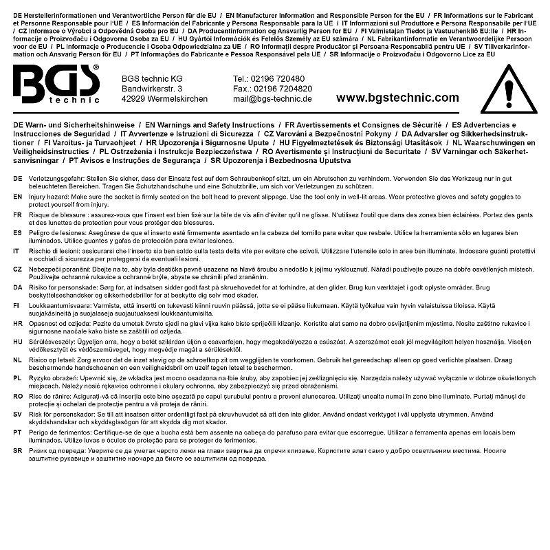 BGS technic Socket Steckdose