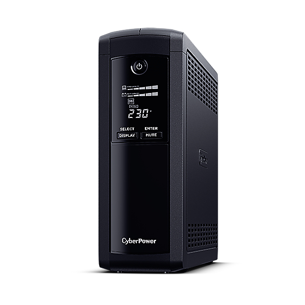 CyberPower VP1600EILCD Line-Interactive USV 1600VA/960W USB (HID), AVR, LCD, RJ45 Lan Protection, Ausgang (8) IEC